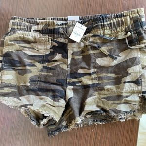 New Express Camo Shorts